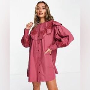 NWT Damson Madder Bib Dress